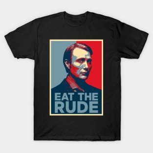 The Silence2 The Silence of the Lambs Eat The Rude T-Shirt